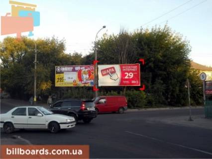 Билборд B в Ровно пер. вул. Небесної Сотні (Кіквідзе) – Пересопницької, справа фото 1